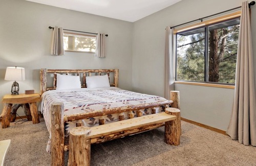 Big Bear City Cabin | 2150 - Lazy Llama Lodge 4 Bedroom Home by RedAwning