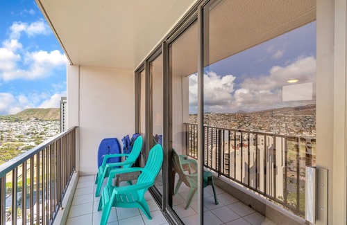 Waikiki Condo | 21st Floor Condo With View of Ko'olau Mountains and the Ala Wai Canal by Koko Resort Vacation Rentals