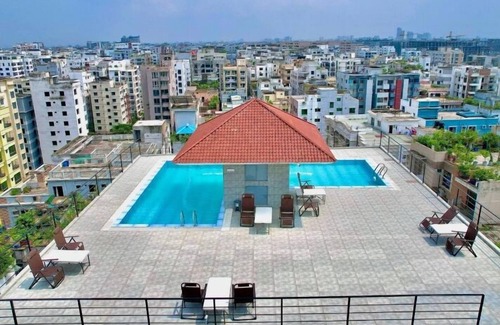 Gulshan Apartment | 250 sqft 2 Studio Apt Pool and Sauna