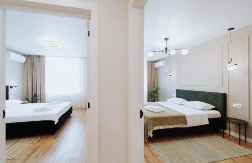 Chisinau Apartment | 2BR in Central Chișinău Walk to Piața Centrală