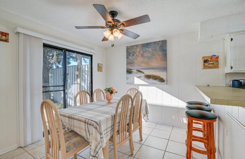 Myrtle Beach Apartment | 3 Mi to Surfside Beach and Pier Townhome with Balcony