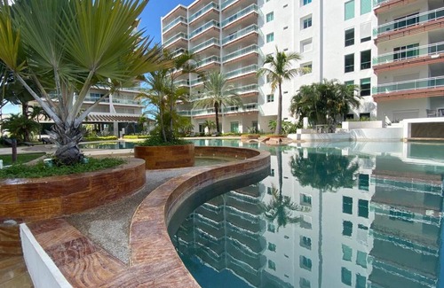 Marina Mazatlan Apartment | 3014c habitación Pacifika · ¡Tranquila habitación hotelera!