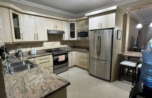 La Esplanada Apartment | 3BD 3BT beachfront residence near everything in Sosua, TV/internet/pool