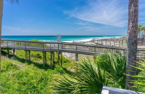 Gulf Pines Condo | 3BR Beachfront Condo at Hidden Dunes! Pool, Hot tub, Beach Views from Balcony