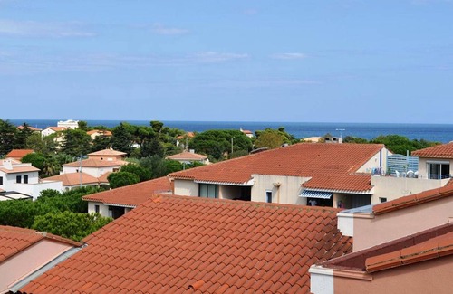 Plage d'Argeles Apartment | 4-room duplex with terrace and solarium, 150m from the sea, private parking, lift