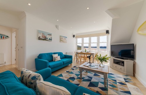 Woolacombe Apartment | 5 Hartland, sleeps 5 with sea view