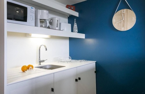 Arc-1800 Apartment | 50m from ski slopes, 8th floor, balcony, tv, ski locker, 54m², Les Arcs