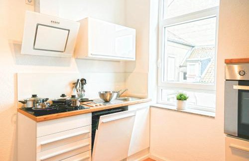 Krefeld Apartment | 50qm Apartment in Krefeld zentral gelegen mit hohen Decken - BEUYS Apartments - Krefeld