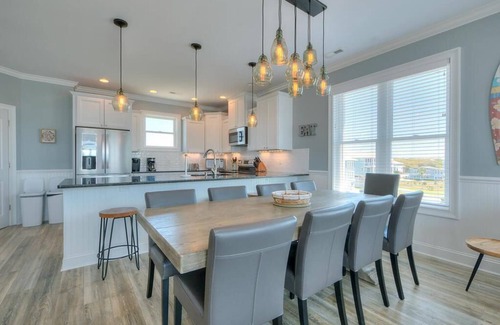 Yaupon Beach House | 5BR/3.5BA Home - Oceanfront, Event Home, Dog Friendly, Sleeps 13