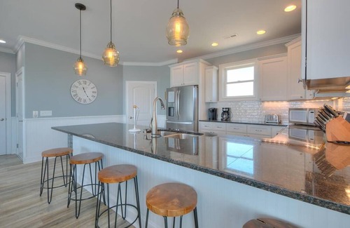 Yaupon Beach House | 5BR/3.5BA Home - Oceanfront, Event Home, Dog Friendly, Sleeps 13