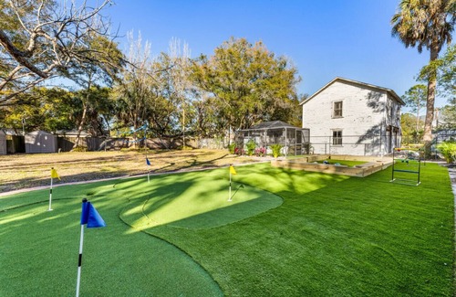 Port Tampa City Apartment | 7 BR Heated Pool Game Room Theater Sleeps 25
