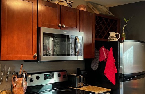 Old Town Chinatown Condo | 840 square foot 1-bedroom 1 bath condo on the RIVER. 2 balconies! Pool. Hot tub.