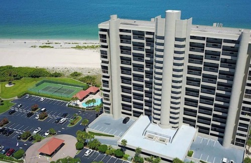Sand Key Condo | A "10" on 10 - Beachfront Condo w/180° Views of the Water & Private Balconies