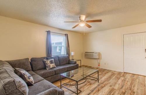 Lawton Apartment | A bedroom in close proximity to Fort Sill