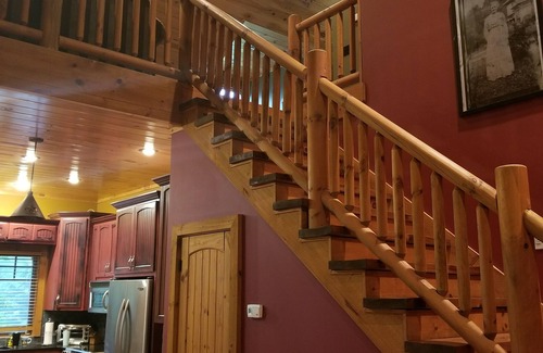Johnson City Cabin | A few Sept/October dates are open-Riverfront-Watauga River-Trophy Section.