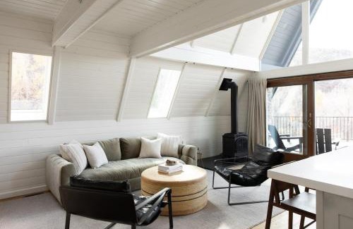Park City Villa | A-Frame Haus Heber views romantic firepit cute