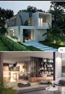 Pyramids Gardens Villa | A wonderful villa in Badya 6th of October Compound Badya
