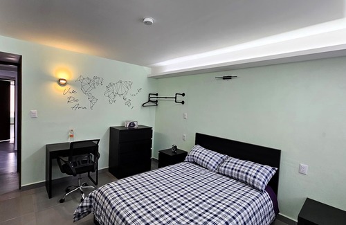 Cuautitlan Izcalli Apartment | A08 Full Suite Mini Dept at Plaza Acequia A08