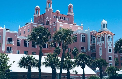 St. Pete Beach Apartment | Across the white sand beach walking distance to Don Cesar Hotel