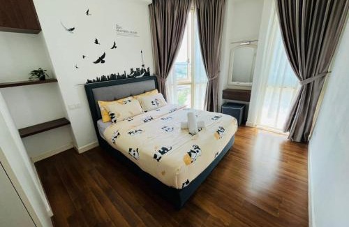 Medini Apartment | AFINITI-Legoland-walk5min CottonSheep 2RB Max8pax Bathtub