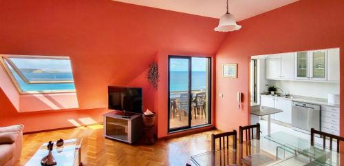 Malpica de Bergantinos Apartment | AG Piso Dúplex A Terraciña de Malpica 1ª línea mar