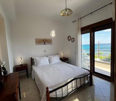 Pangaio Apartment | Agnanti - Seafront Home with Aegean Sea View