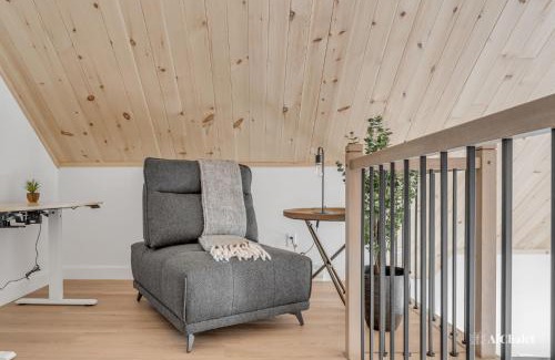 Pont-Rouge Ski Chalet | Aigle Blanc Comfort & Nature Spa Fireplace & Furnished Terrace