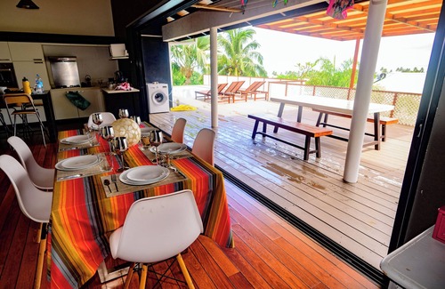 Otumai House | Air Conditioned 3 Bedroom Swimming Pool House Centrally located Maharepa Moorea