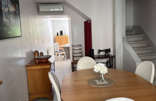 Largentiere House | air-conditioned and renovated medieval village house - free wifi