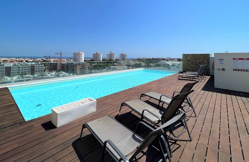 Correeira Apartment | Albufeira Panoramic View 2 With Pool