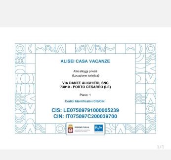 Porto Cesareo Apartment | Alisei casa vacanze