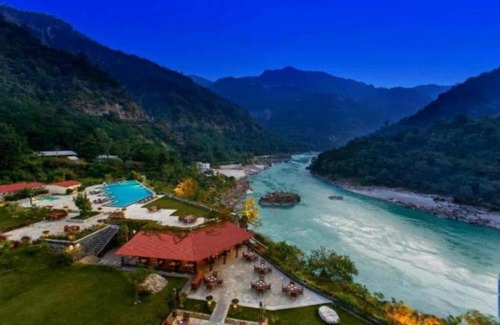 Tapovan Apartment | ALOHA DIVINE GANGES APARTMENTS with INFINITY POOL