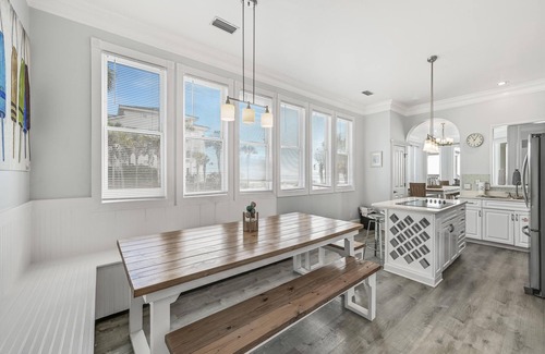 Crystal Beach House | Already There | Beachfront, Remodeled Pool, Golf Cart