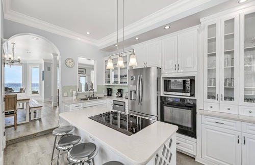 Crystal Beach House | Already There | Beachfront, Remodeled Pool, Golf Cart