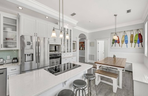 Crystal Beach House | Already There | Beachfront, Remodeled Pool, Golf Cart