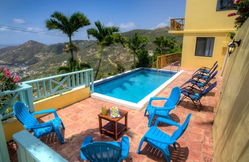Road Town Villa | Amazing ocean views, newly renovated, large pool, AC all 4 bedrooms, sleeps 8