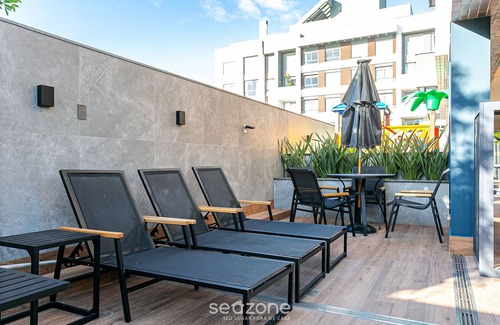 Jurere Apartment | Ap a Cond. w/Pool and Gym, 350m the Beach Jpr212