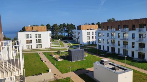 Gaski Apartment | APARTAMENT BALTICHOFF DUNE with Sea View, Basen, Spa, Gym, Sauna, Hala sportowa z kortem tenisowym