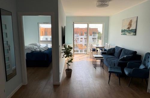 Gaski Apartment | APARTAMENT BALTICHOFF DUNE with Sea View, Basen, Spa, Gym, Sauna, Hala sportowa z kortem tenisowym