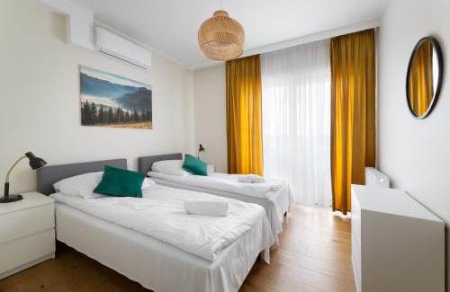Kudowa Zdroj Apartment | Apartament Miodowy - Penthouse z balkonem
