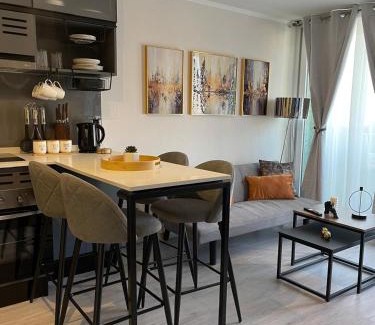 Downtown Santiago Apartment | Apartamento Ñuñoa, 2 dormitorios, 1 Sofá cama, Balcón