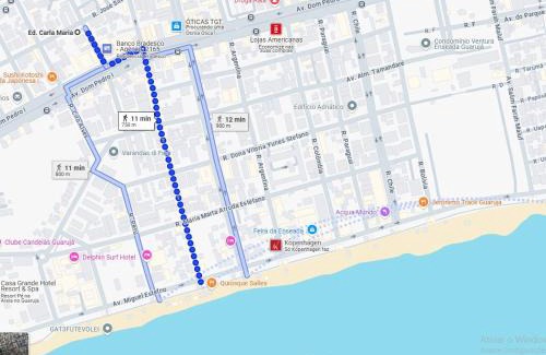 Enseada Apartment | Apartamento com Suite Praia da Enseada Dois Quartos