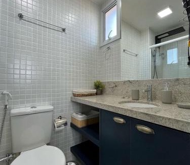 Amaralina Apartment | Apartamento Luxuoso com Vista Mar no Smart Pituba