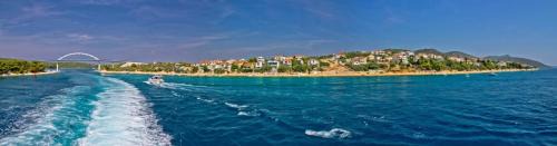 Zdrelac Apartment | Apartment in Ždrelac with sea view, balcony, air conditioning, Wi-Fi (4561-1)