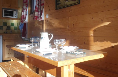 Vallandry Apartment | Apartment Les Arcs Peisey-Vallandry 6 people - full West Terrace
