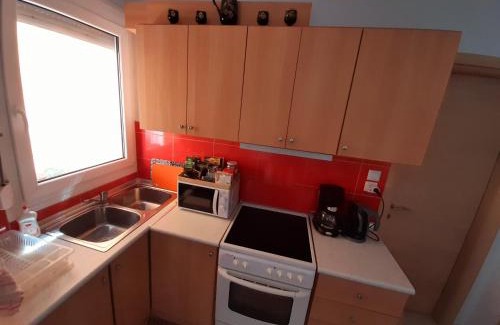 Kavala Apartment | Apartment with Balcony and Parking
