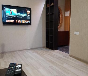 Degtyari Apartment | Apartment with balcony on Peremohy Avenue 43