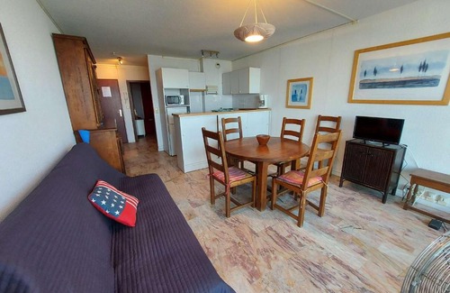 Le Grau-dʼAgde Apartment | Appartement 2 pièces avec terrasse en front de mer à louer - FR-1-423-181