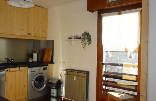 Les Gets Apartment | Appartement 2P lumineux pour 4 pers, balcon sud, à 350m des commerces et télécabines, parking inclus - FR-1-802-2