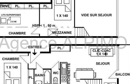 Les Saisies Apartment | Appartement 3 pièces familial - Les Saisies - FR-1-594-45